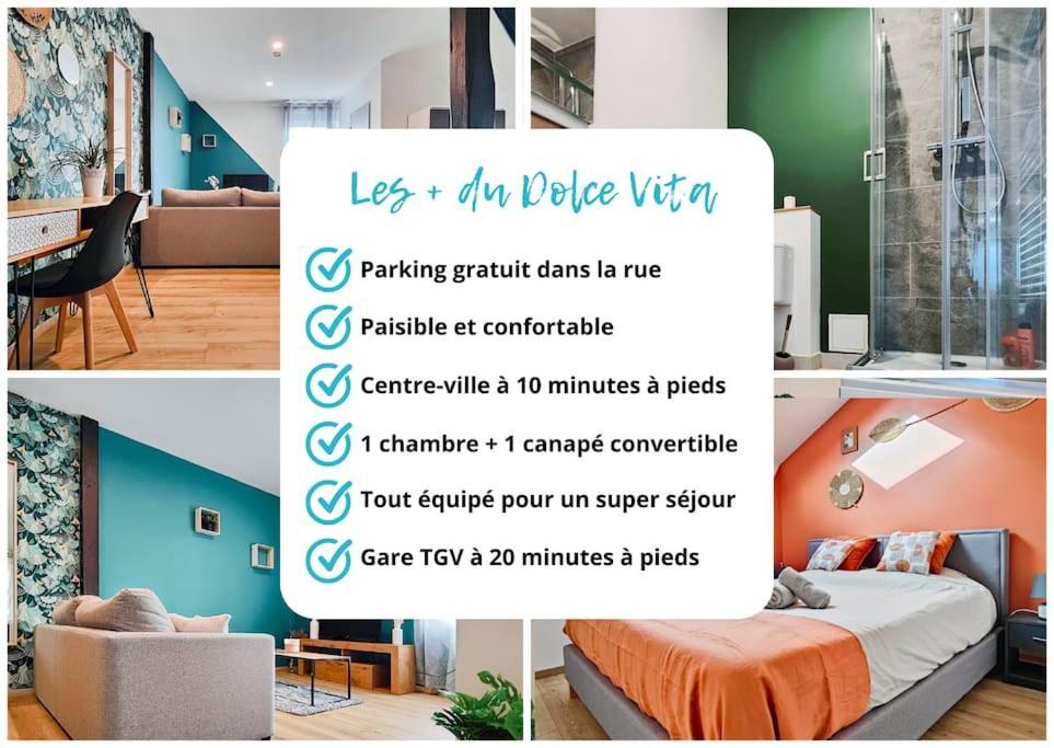 Dolce Vita - Centre-Ville - Paisible - Moderne Mulhouse Bagian luar foto